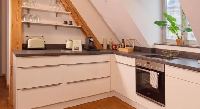 Апартаменты BohnApartments Altstadt-Loft - 85 qm mit Wasserbett, Parkplatz