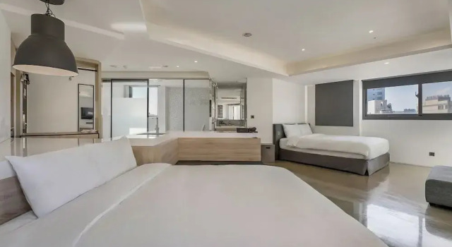 Номер Deluxe CHECK inn Taichung Liming
