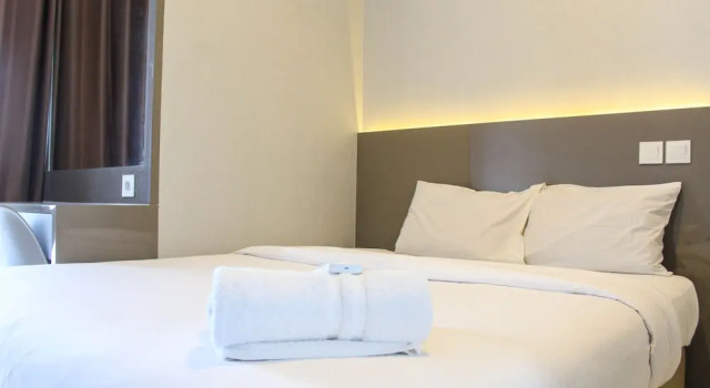 New Furnished with City View 2BR Apartment M-Town Residence, Prenota Appartamento Hotel a Tangerang con parcheggio, Parcheggio