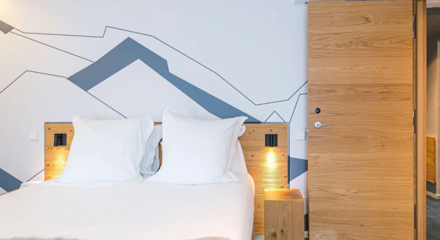 Двухместный номер Superior с видом на горы Hotel Chalet Les Saytels, BW Signature Collection