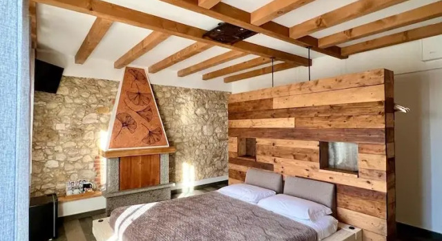 Двухместный номер Luxury с балконом Agriturismo Tamellini