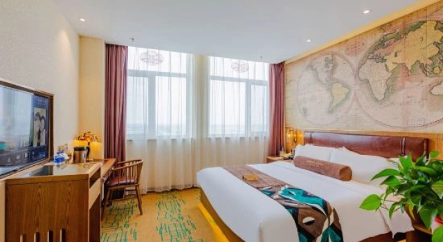 Двухместный люкс Superior James Joyce Coffetel Hotel (Xinji International Leather City)
