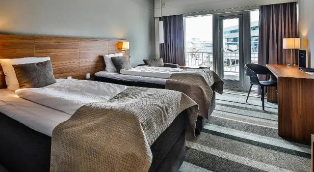 Standard- dobbelt værelse med altan First Hotel Atlantic