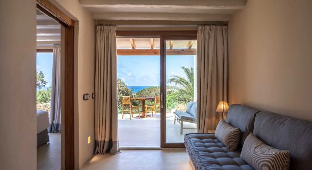Suite Júnior com vista para o mar Dunas de Formentera Hotel