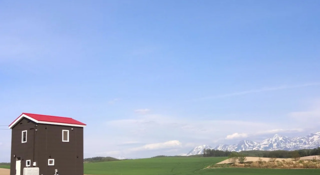 Коттедж с балконом Pension Landscape Furano
