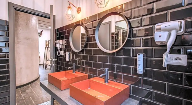 Кровать в общем номере Hostel Trastevere 2
