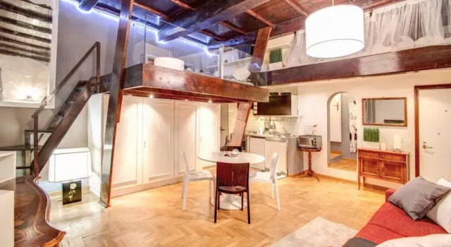 Luxury and Romantic Apartment In Piazza Farnese, Забронировать Апартаменты/квартира Апартаменты Рима, рядом с Площадь Кампо-деи-Фиори, Апартаменты/квартира