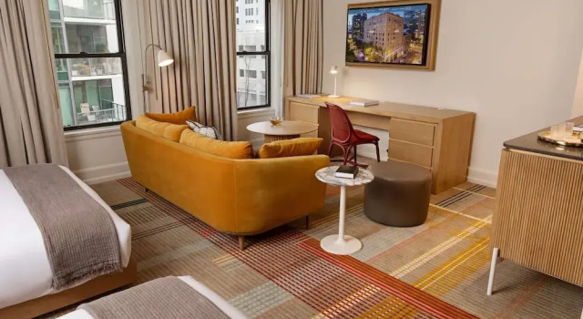 Четырёхместный номер Deluxe Ändra Hotel Seattle - MGallery Collection