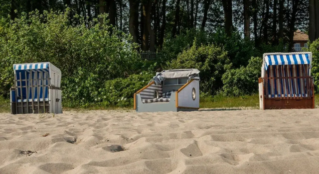 Schlafstrandkorb. Nr. 2, Забронировать Отель Отели Зирксдорф с парковкой, Парковка