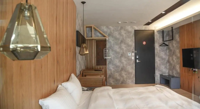 Deluxe Kahden hengen huone parvekkeella Ace House