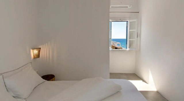Двухместный номер Deluxe с балконом и с видом на море Perigiali Rooms & Apartments Folegandros