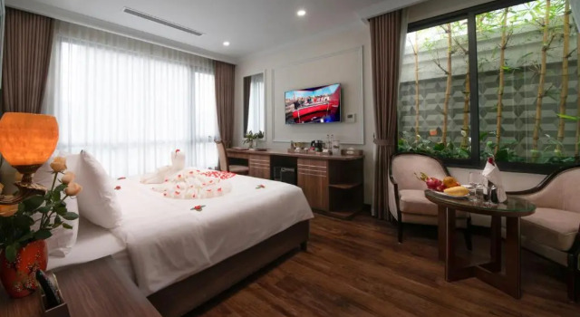 Двухместный номер Executive с видом на город Hillary Hanoi Hotel With Outdoor Swimming Pool