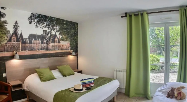 Номер Standard Logis Hôtel du Château
