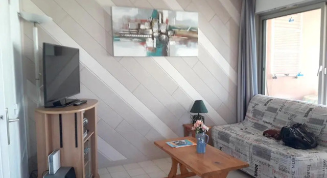 Appartement d'une chambre avec piscine partagee balcon amenage et wifi a Cagnes sur Mer a 2 km de la plage, Забронировать Апартаменты/квартира Кань-сюр-Мер Приморские Альпы