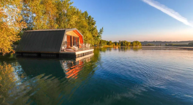 Коттедж Maison Flottante - Houseboat - Baurech Insolite