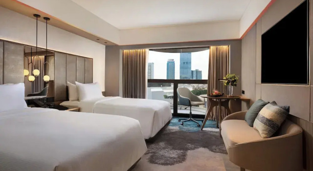 Grand Doppel Zimmer mit Stadtblick Sari Pacific Jakarta, Autograph Collection