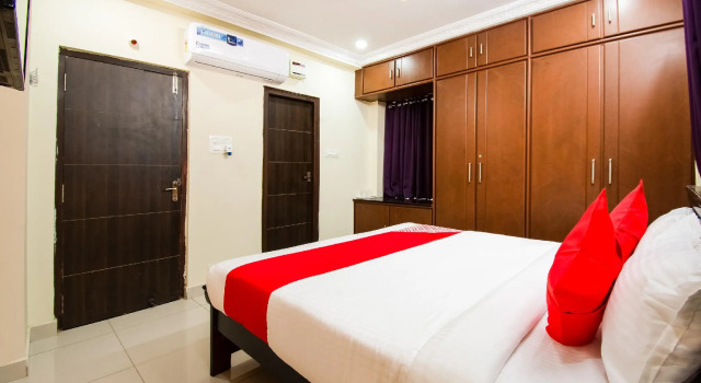 OYO 71081 Apple Guest Rooms, Rezervovat Penzión Hotely v Andhra Pradesh s parkováním, Parkování