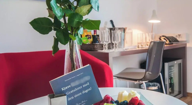 Habitación doble Superior con balcón Dolmsundet Hotell Hitra