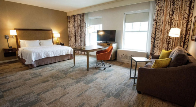 Двухместная студия Hampton Inn & Suites Manchester, Vt