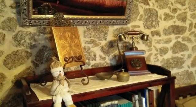 Двухместный номер Standard с балконом Casa Rural Os Carballos