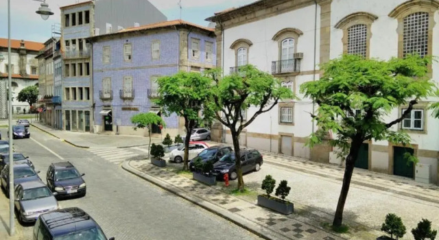 Кровать в общем номере (женский номер) Braga Historic Center Hostel