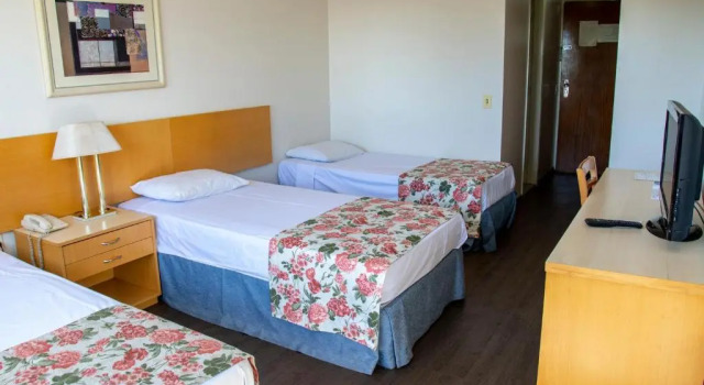 Трёхместный номер Standard Hotel Dan Inn São José dos Campos