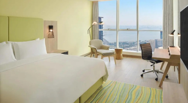 1 Bedroom Double Apartment with city view Element by Marriott City Center Doha