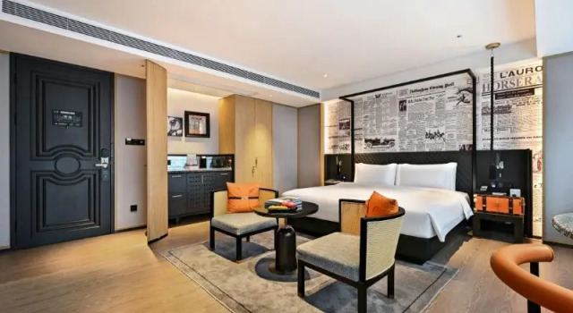 Двухместный номер Luxury Arthur Hotel Luogang Xiangang Metro Guangzhou