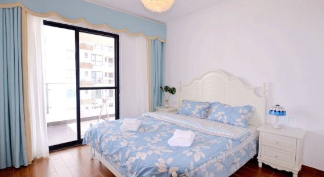 Люкс Deluxe с 3 комнатами с видом на море Beihai Canaan seaview mangrove apartment
