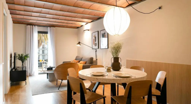 Апартаменты с 2 комнатами с балконом Aspasios Las Ramblas Apartments