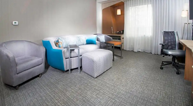 Двухместный люкс c 1 комнатой Residence Inn Largo Medical Center Drive