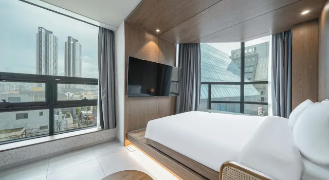 Habitación doble Estándar con vista a la ciudad Giant Hotel