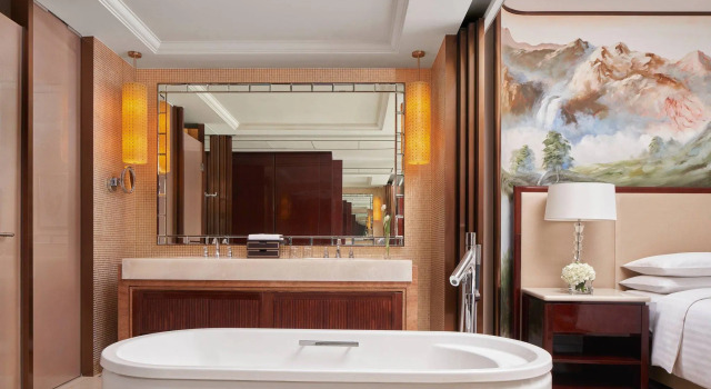 Двухместный номер Deluxe Yiwu Marriott Hotel