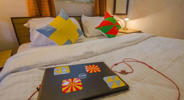 OYO 16555 Home Luxurious Studio Candolim, Book Apartment Hotels in Goa with a Pool, Swimming Pool