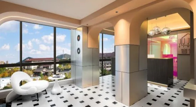 Yinsu Music Hotel (Huaxi University Town), Забронировать Отель Отели Хуаси с парковкой, Парковка