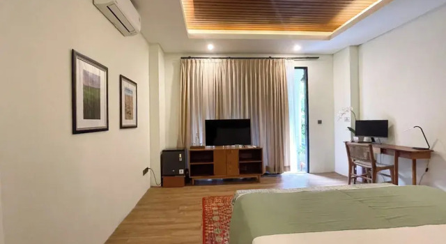 Двухместный номер Deluxe Leafy Home Canggu - 5 Mins Walk to Echo Beach