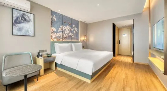 Люкс Deluxe Magnotel Classic Huzhou Changxing South Station - East Yufang Cultural Street Branch