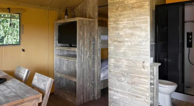 Comfortable Glamping Stay, Buchen Sie Campingplatz Camping & Glamping in Borger, Campingplatz