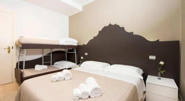 Трёхместный номер Standard Hotel Fiamma & SPA Cesenatico