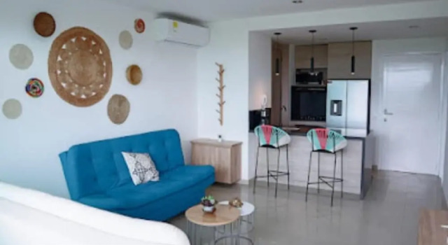 1Me-6 Apartamento Frente Al Mar Con Wifi