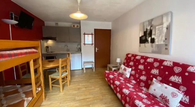 Appartement La Clusaz, 1 pièce, 4 personnes - FR-1-459-67, Забронировать Апартаменты/квартира Ла-Клюза Лыжный курорт на озере Анси, рядом с Плавательный бассейн Aravis