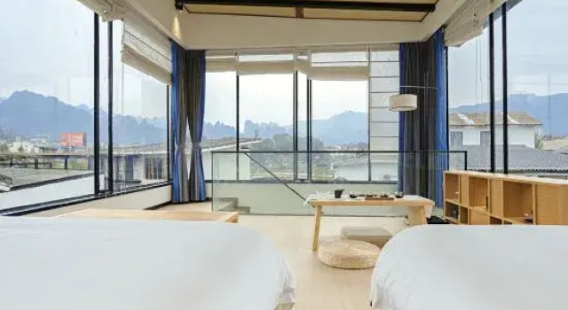 Люкс Manting · M Meishu Resort Hotel (Zhangjiajie National Forest Park Wulingyuan Branch)