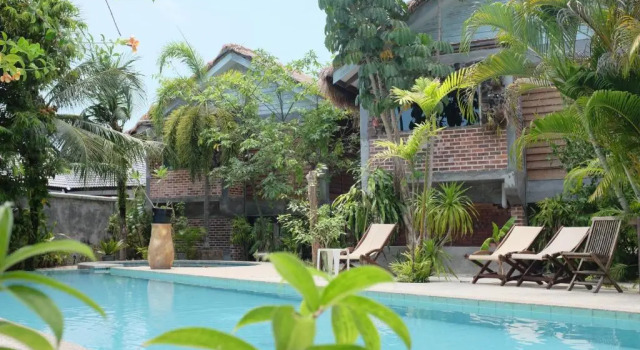 Вилла с видом на сад Panji Panji Tropical Wooden Home