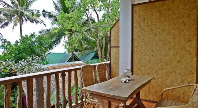Люкс с видом на море Golden Monkey Cottages