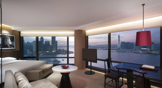 Двухместный номер Club Access Deluxe с видом на гавань Grand Hyatt Hong Kong