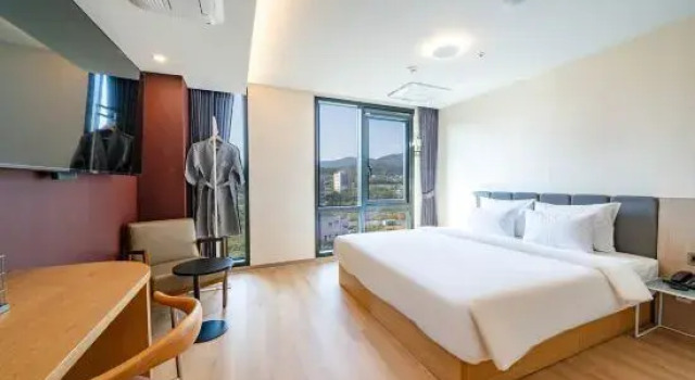 Camera Deluxe con vista sulla città Hound Hotel Ulsan