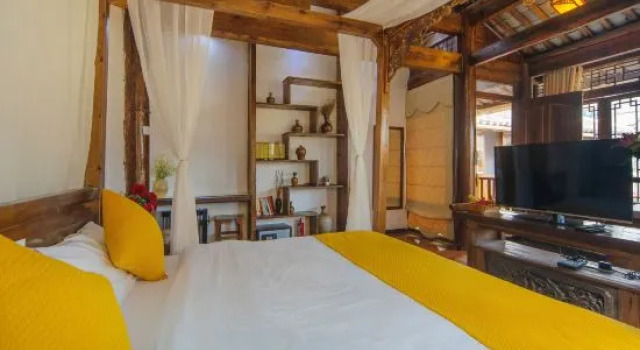 Люкс Premier Just to wait for your chain inn (Lijiang Ancient City Wuyi Street Store)