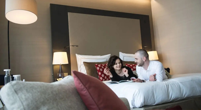 Номер Standard с балконом AlpenGold Hotel Davos