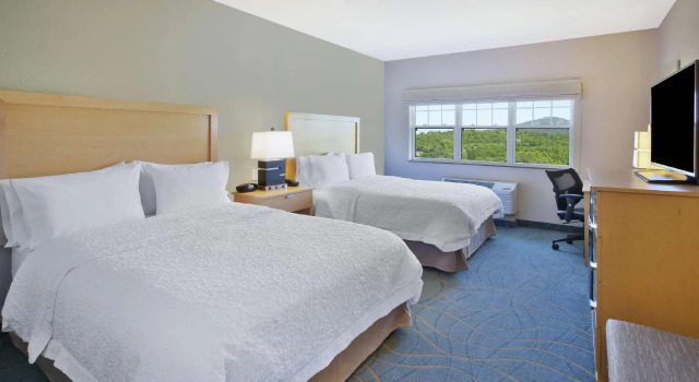 Четырёхместный номер Standard Hampton Inn Bar Harbor