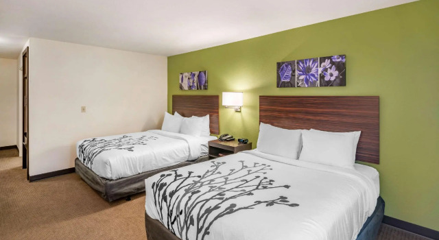 Четырёхместный номер Standard Sleep Inn Spokane Airport